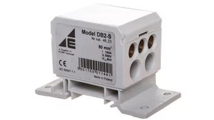 Elektro-Plast OPATÓWEK Blok rozdzielczy 2x4-50mm2 + 2x4-35mm2 + 3x2.5-25mm2 szary DB2-S 48.23 48.23 - Rozdzielnie elektryczne - miniaturka - grafika 1