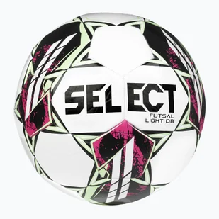 Piłka do piłki nożnej SELECT Futsal Light DB v22 white/green rozmiar 4 - Piłka nożna - miniaturka - grafika 1