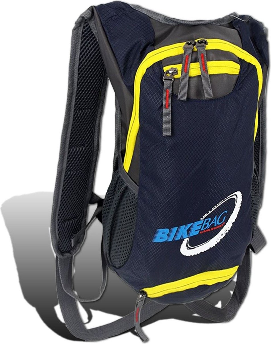 Torba Street Nylon Plecak Mężczyźni Kobiety Sportowy niebieski szary 20x41x12 D2OTJ614B