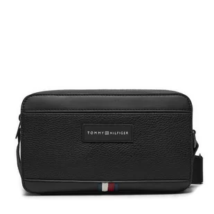 Saszetka Tommy Hilfiger Th Business Ew Reporter AM0AM12709 Czarny - Torby męskie - miniaturka - grafika 1