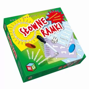 MULTIGRA Słowne ramki - Gry planszowe - miniaturka - grafika 1