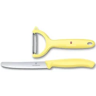 Noże kuchenne - Victorinox Zestaw nóż ząbkowany, obieraczka do warzyw - yellow (6.7116.23L82) 6.7116.23L82 - miniaturka - grafika 1