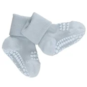 Skarpetki dla dzieci - GoBabyGo antypoślizgowe skarpetki dla dzieci BAMBOO Sky Blue 2 lata - miniaturka - grafika 1