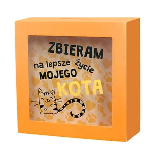 Skarbboxy SBB-004 Lepsze życie kota - Skarbonki - miniaturka - grafika 1