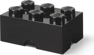 LEGO Brick 6 40000803 czarny - Pojemniki na zabawki - miniaturka - grafika 1