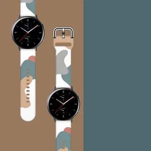 Strap Moro opaska do Samsung Galaxy Watch 42mm silikonowy pasek bransoletka do zegarka wzór 2 - Etui i futerały do telefonów - miniaturka - grafika 2