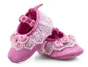 Kapcie damskie - Dziewczęce buciki kapcie do domu, do wózka r.21-22 - miniaturka - grafika 1