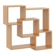 Półki do salonu - Skandynawska półka ścienna w kolorze olcha E0-K46 - miniaturka - grafika 1