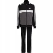 Dresy damskie - Dres dla dzieci adidas Essentials 3-Stripes Tiberio Track Suit HR6406 128 - Adidas - miniaturka - grafika 1