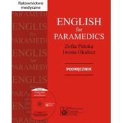 Pozostałe języki obce - Wydawnictwo Lekarskie PZWL English for Paramedics Podręcznik z płytą CD - Zofia Patoka, Okulicz Iwona - miniaturka - grafika 1