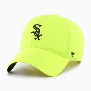 Czapka z daszkiem 47 Brand MLB Chicago White Sox Brrr CLEAN UP neon yellow WYSYŁKA W 24H 30 DNI NA ZWROT - Czapki damskie - miniaturka - grafika 1