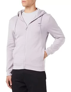 4F Bluza męska, Szary, 3XL - Bluzy męskie - miniaturka - grafika 1