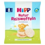 Przekąski dla dzieci - Hipp Hipp Bio - Wafelki ryżowe naturalne 35g - miniaturka - grafika 1