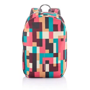 XD Design Plecak na lapotp Bobby Soft Geometric - Torby na laptopy - miniaturka - grafika 1