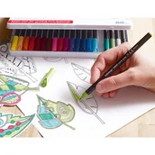 Kredki, ołówki, pastele i pisaki - EDDING Pisaki artystyczne 1.0-3.0mm 14kol pastel Edding 1200/14S - miniaturka - grafika 1