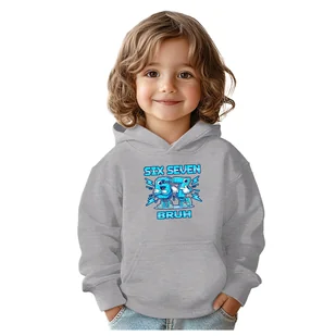 BLUZA DZIECIĘCA 67 SIX SEVEN VIRAL BRUH 110-116 CHŁOPIĘCA DZIEWCZĘCA - Bluzy dla dziewczynek BLUZA DZIECIĘCA 67 SIX SEVEN VIRAL BRUH 110-116 CHŁOPIĘCA DZIEWCZĘCA - Bluzy dla dziewczynek - miniaturka - grafika 1