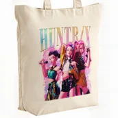 Torby męskie - Torba bawełniana premium KPopowe Łowczynie Demonów Huntrix Saja Dla Fanów - miniaturka - grafika 1