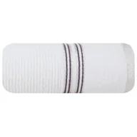 Ręczniki - Eurofirany B.B. CHOCZYŃSCY SPÓŁKA JAWNA Ręcznik Kąpielowy Filon (01) 30 x 50 Biały 1218737 - miniaturka - grafika 1