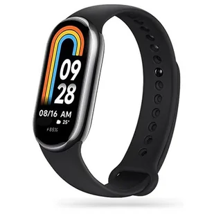 Opaska iconband do Xiaomi Smart Band 8 / 8 NFC Black - Akcesoria do smartwatchy - miniaturka - grafika 1