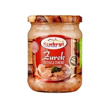 Żurek z kiełbasą domową 460g Szubryt
