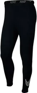 Spodnie rowerowe - Nike Dry Swoosh spodnie stożkowe, czarne/białe, 2XL - miniaturka - grafika 1