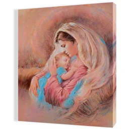 Obraz religijny na płótnie Matka Boża i Dzieciątko Jezus - Ikony i obrazy sakralne Obraz religijny na płótnie Matka Boża i Dzieciątko Jezus - Ikony i obrazy sakralne - miniaturka - grafika 1