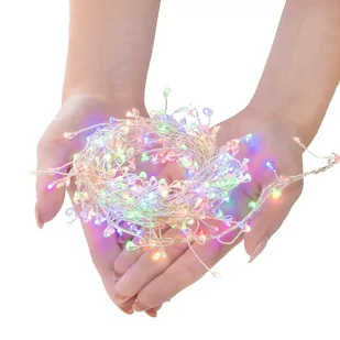 SPRINGOS Lampki choinkowe SPRINGOS Lampki dekoracyjne 300 LED multikolor UNIWERSALNY 29291-uniw - Oświetlenie świąteczne - miniaturka - grafika 1