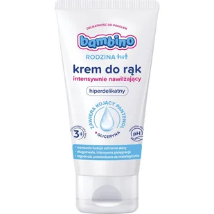 Nivea Polska Bambino Rodzina krem do rąk hiperdelikatny 75 ml 7083464 - Kremy i maski do rąk - miniaturka - grafika 1