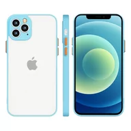 Etui i futerały do telefonów - Hurtel Milky Case silikonowe elastyczne półprzezroczyste etui do Xiaomi Redmi 10X 4G / Xiaomi Redmi Note 9 granatowy - miniaturka - grafika 1