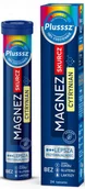 Witaminy i minerały - Plusssz Magnez Skurcz Cytrynian smak cytryna-pomarańcza 24 tabletek musujących - miniaturka - grafika 1