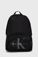 Plecaki - Calvin Klein Jeans plecak K50K509345.9BYY męski kolor czarny duży z aplikacją - miniaturka - grafika 1