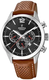 Zegarek Festina Timeless Chronograph F20542-6 - Zegarki męskie - miniaturka - grafika 2