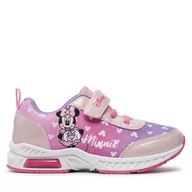 Buty dla dziewczynek - Sneakersy Mickey&Friends CP66-SS24-144DSTC Różowy - miniaturka - grafika 1