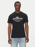Koszulki męskie - Quiksilver T-Shirt EQYZT08064 Czarny Regular Fit - miniaturka - grafika 1