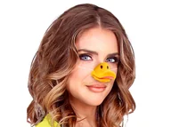 Dodatki do strojów karnawałowych - Dziób kaczki - 1 szt. - miniaturka - grafika 1