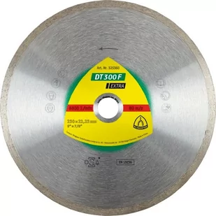 Klingspor Tarcza diamentowa pełna do ceramiki DT300F, 200x1,6x30/25,4 mm - Tarcze do pił - miniaturka - grafika 1