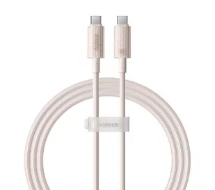 Baseus USB-C do USB-C Habitat Series 100W 1m Różowy - Kable USB - miniaturka - grafika 1