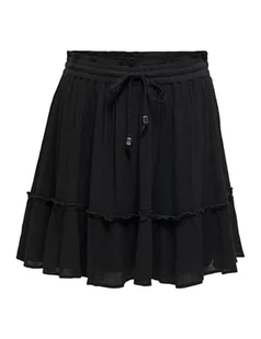 ONLY Damska spódnica Onlibiza Life Short Skirt WVN Noos Rock - Spódnice - miniaturka - grafika 1