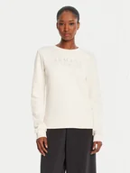 Bluzy damskie - Armani Exchange Bluza XW000985 AF14284 U1003 Écru Regular Fit - miniaturka - grafika 1