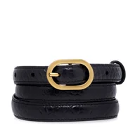Paski - Pasek Damski Gino Rossi BLYL23005 Czarny - miniaturka - grafika 1