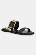 Klapki i japonki damskie - Steve Madden klapki Strider-E sandal damskie kolor czarny SM19000139 - miniaturka - grafika 1