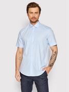 Koszule męskie - Pierre Cardin Koszula C6 15490/000/9000 Niebieski Regular Fit - miniaturka - grafika 1