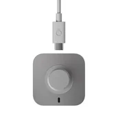 Akcesoria do smartwatchy - Oura Ring 4 Ładowarka - Grey - Rozmiar 4 - Stacja ładująca i kabel USB-C Po pelnym naladowaniu bateria inteligentnej obraczki wystarcza nawet na 8 dni - miniaturka - grafika 1