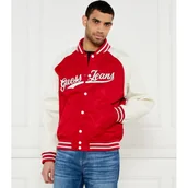 Kurtki męskie - Guess Jeans Kurtka bomber | Regular Fit - miniaturka - grafika 1