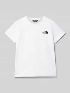 T-shirt z nadrukiem z logo - Koszulki dla chłopców - miniaturka - grafika 1