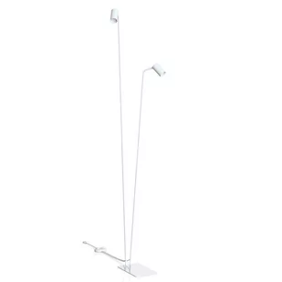 Nowodvorski Lampa podłogowa stojąca podwójna MONO 120cm 10W GU10 biały 7705 - Lampy stojące - miniaturka - grafika 1