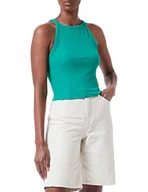 Koszulki i topy damskie - ONLY Onlemma S/L JRS Noos Top damski, zielony (Pepper Green), 3XL - miniaturka - grafika 1