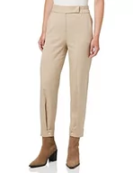Spodnie damskie - Sisley Damskie spodnie 40YRLF01H Pants, beżowe, 1K3, 44 - miniaturka - grafika 1