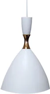 Lampy sufitowe - Lampa sufitowa loftowa metalowa wisząca AT1-1SZ-White - miniaturka - grafika 1