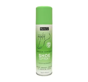 BEAUTY FORMULAS ODOUR CONTROL SHOE SPRAY DEZODORANT DO BUTÓW 150ML - Pielęgnacja stóp - miniaturka - grafika 1